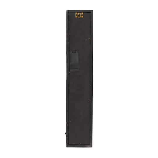 20" Black Iron Industrial LED Wall Sconce